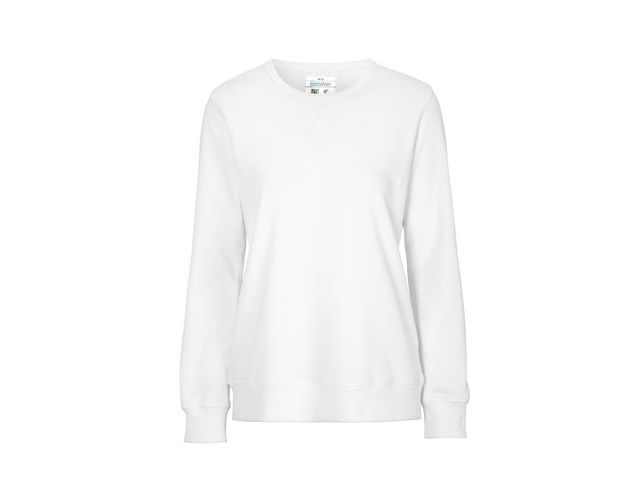Cottover Sweatshirt Crew Neck dam GOTS vit XS, st