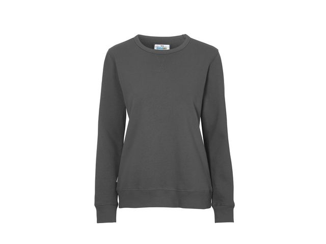 Cottover Sweatshirt Crew Neck dam GOTS grå M, st