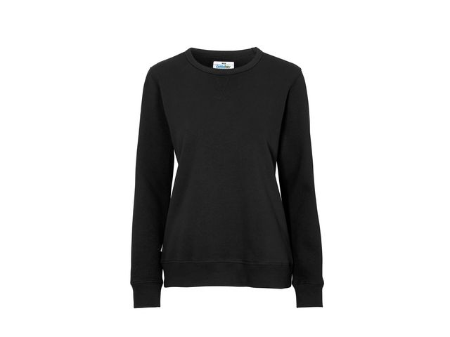 Cottover Sweatshirt Crew Neck dam GOTS svart M, st