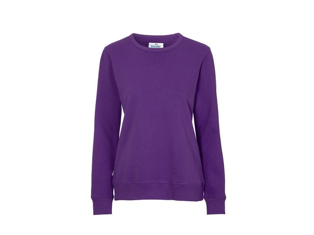 Cottover Sweatshirt Crew Neck dam GOTS lila XS, st