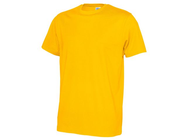 Cottover T-shirt GOTS gul M, st
