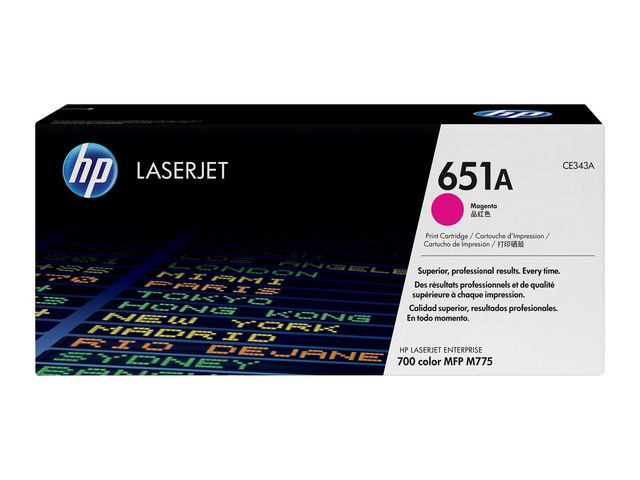 HP Toner CE343A 651A 16K Magenta, st