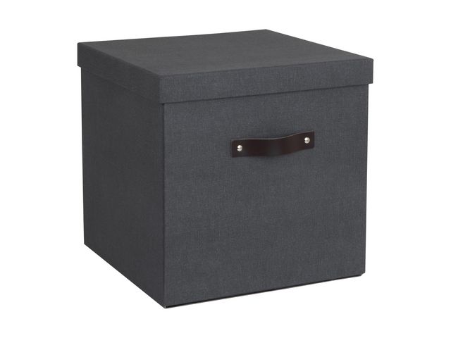 Bigso Box Förvaringsbox Logan svart, st