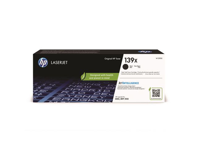 HP Toner W1390X 139X 4K svart, st