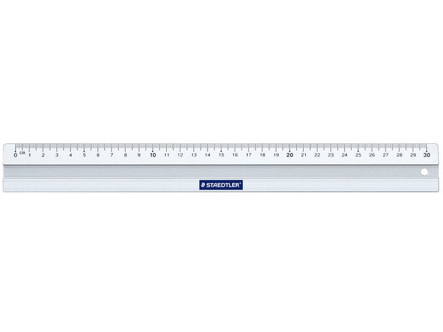Staedtler Mars Mars® 563 linjal i aluminium, 30 cm, st