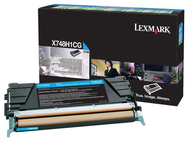 Lexmark Toner X748H1CG cyan, st