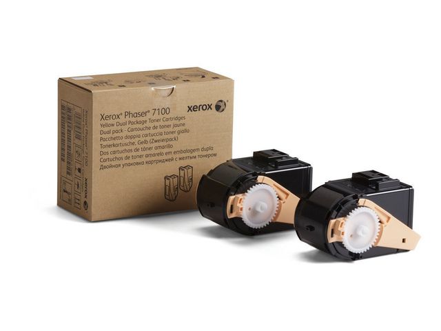 Xerox Toner 106R02604 Gul, fp om 2 st