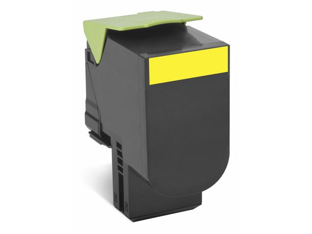 Lexmark Toner, 702XY, gul, singelförpackning, 70C2XY0, st