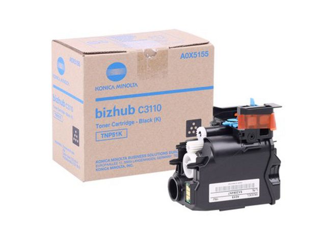 Konica Minolta Toner A0X5155 svart, st