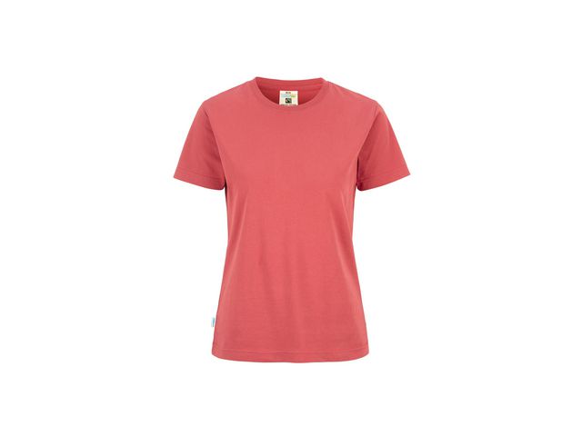 Cottover T-Shirt dam GOTS dusty red XL, st
