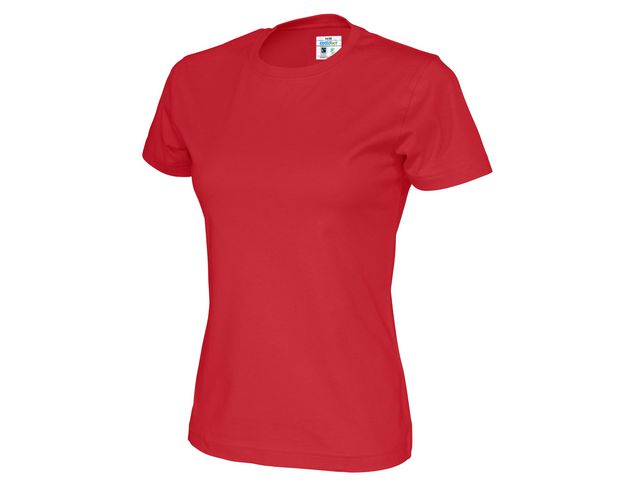 Cottover T-Shirt dam GOTS röd XL, st