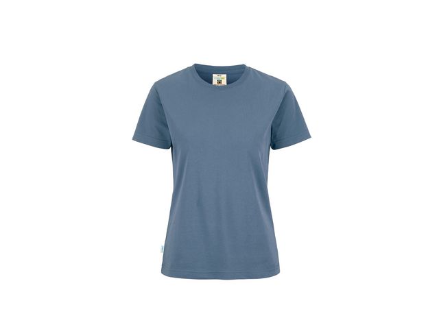 Cottover T-Shirt dam GOTS dusty blue L, st
