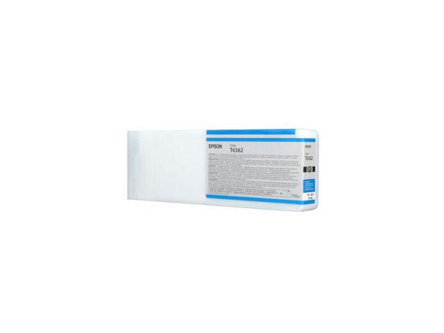 Epson Bläckpatron, hög kapacitet, cyan, singelförpackning, C13T636200, st