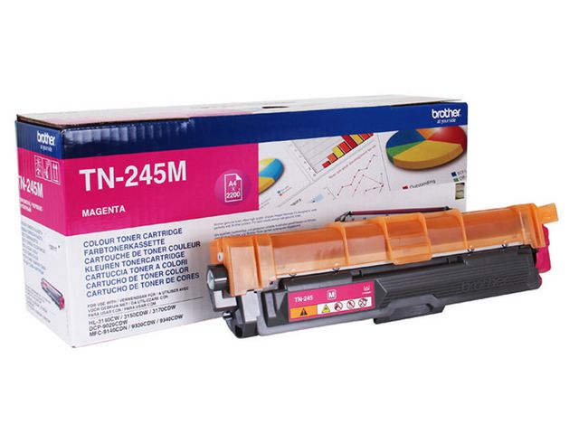 Brother Toner TN245M 2,2K magenta, st
