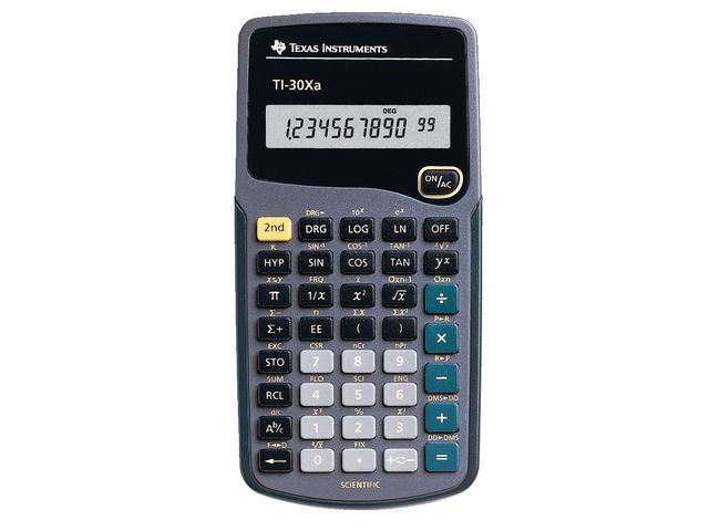 TEXAS INSTRUMENTS Räknare Teknisk TI-30 XA, st