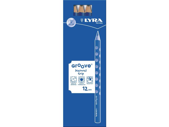 LYRA Blyertspenna LYRA Groove 12/fp, fp om 12 st