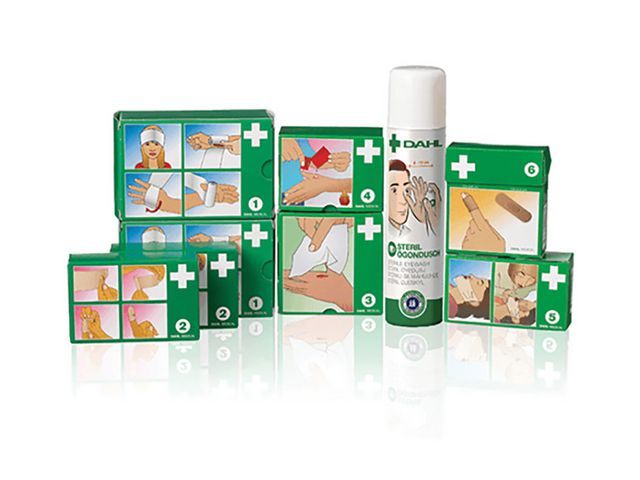 Dahl Medical Påfyllnad Förbandstavla Display Mini - beige innehåll, st