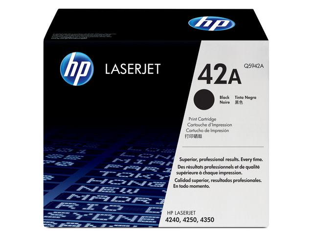 HP Toner Q5942A 42A 10K Svart, st