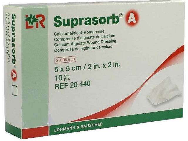 Suprasorb® Förband A 5x5cm, fp om 10 st