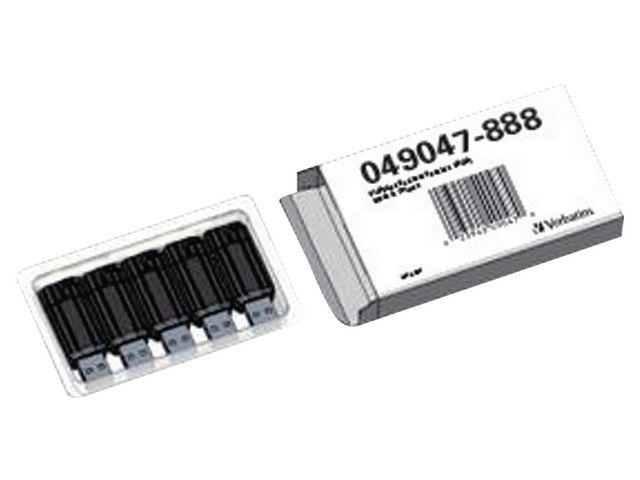 Verbatim USB-Minne Pinstripe 32GB, fp om 5 st