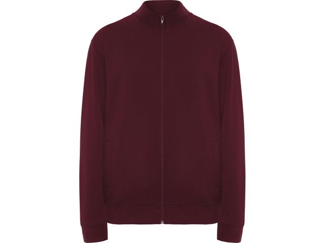 ROLY Sweater zip ulan unisex vinröd 3XL, st