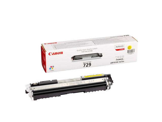 Canon Toner, gul, singelförpackning, 4367B002, st