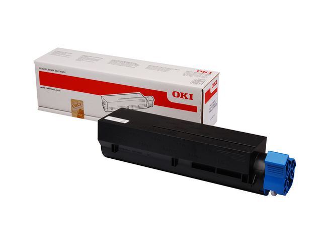 OKI Toner, hög kapacitet, svart, singelförpackning, 45807102, st