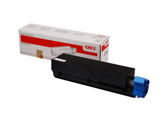 OKI Toner, hög kapacitet, svart, singelförpackning, 45807106, st