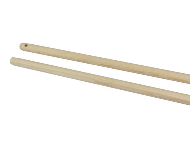 Hygienteknik Träskaft olackerat 150cm, st