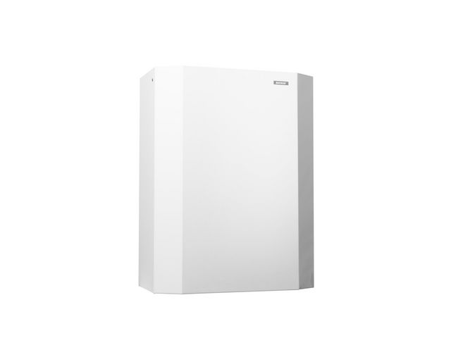 KATRIN Papperskorg i metall, vit, 25 l, st