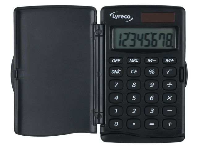 Lyreco Miniräknare Nomad 8 Siffror, st