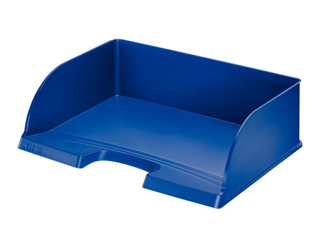 Leitz Brevkorg Jumbo Plus öpp.lång blå, st