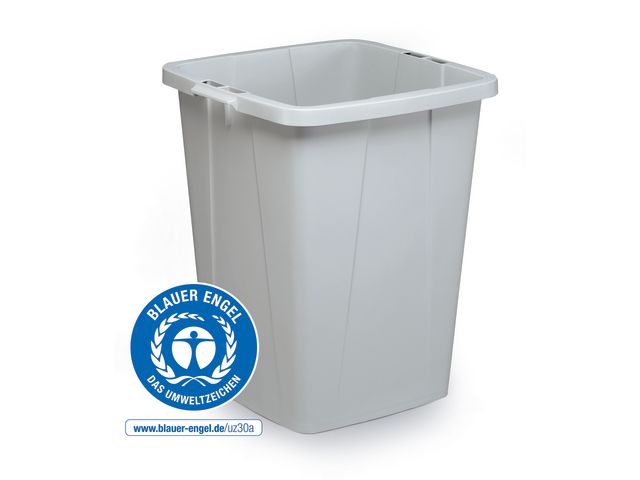 Durable Papperskorg Durabin Eco 90L grå, st