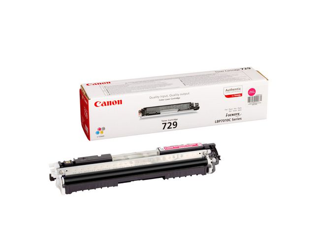 Canon Toner, 729 M, magenta, singelförpackning, 4368B002, st