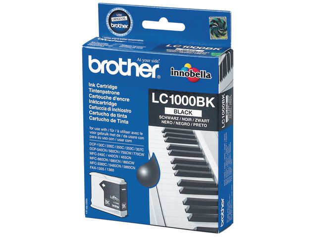 Brother Bläckpatron LC1000BK, svart, st
