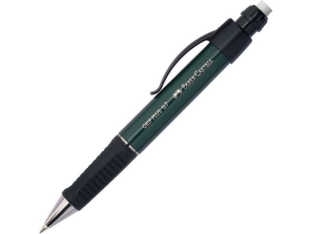 Faber-Castell Stiftpenna, Grip Plus 1307, 0,7 mm, pennkropp med greppzon, grön, st