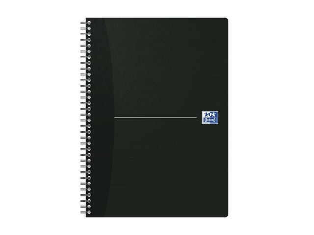 Oxford Anteckningsblock Smart Black A5 linjerat svart, st