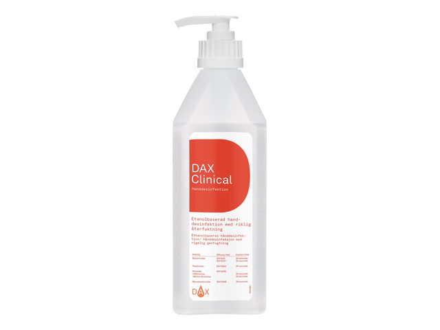 DAX Handdesinfektion Clinical 600ml, flaska om 600 ml