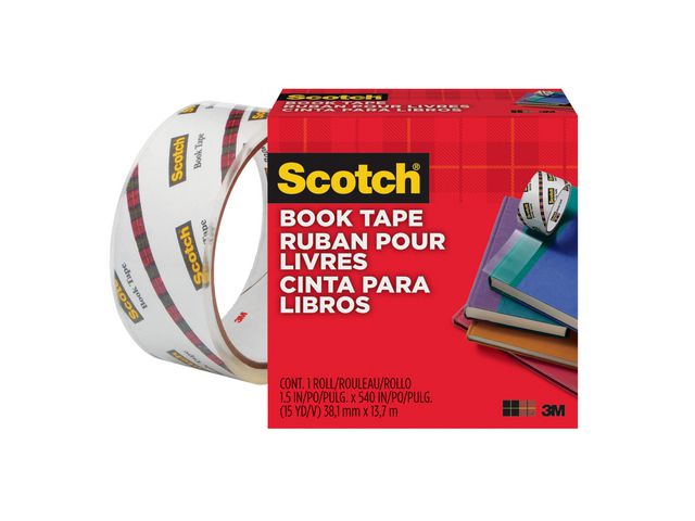 Scotch® Boktejp reparation 38,1mm x 13,7m, rulle om 13.7 m