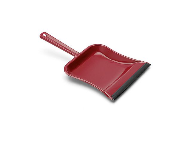 NORDEX Sopskyffel plåt kort skaft 24cm, röd, st