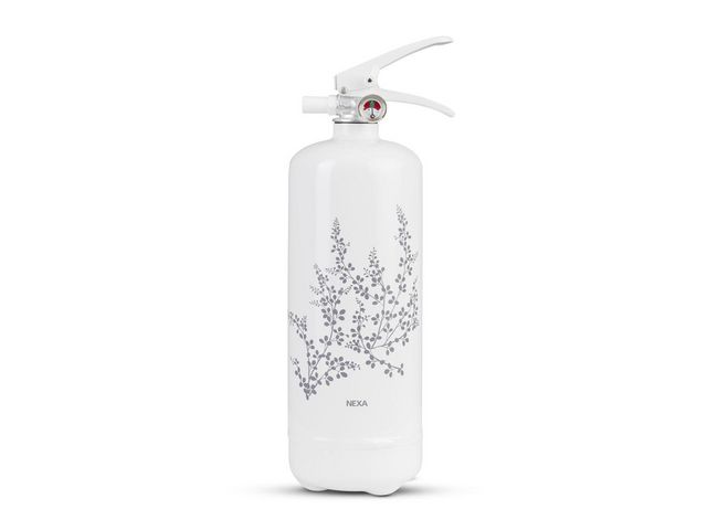 NEXA Brandsläckare 2kg vit 13A Design line Linné, st