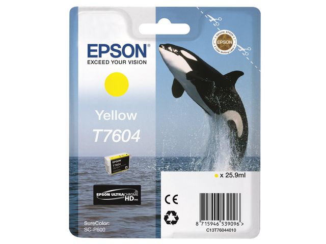 Epson Bläckpatron C13T76044010 Gul, st