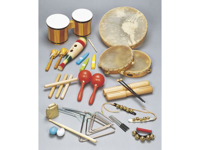 Rytmset, 25 instrument, fp om 25 set