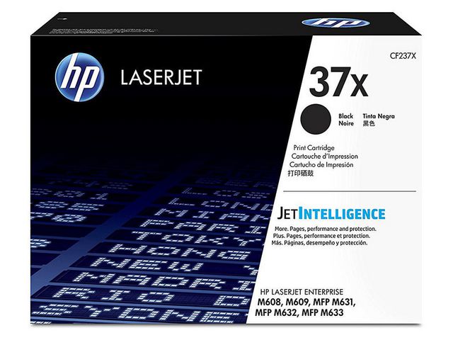 HP Toner CF237X 37X 25K Svart, st