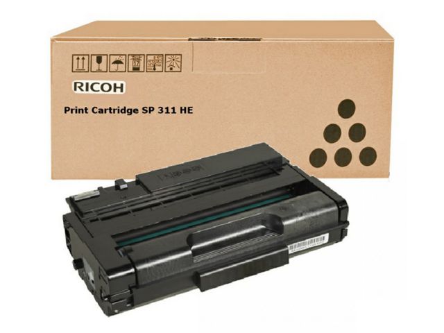 Ricoh Bläckpatron, SP 311HE, svart, 407246, st
