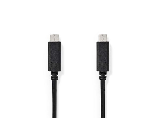 NEDIS Kabel USB-C - USB-C 2m svart, st