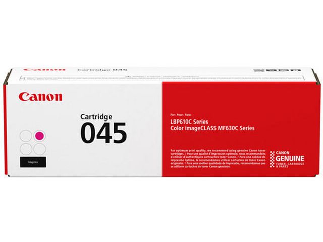Canon Toner, 045, hög kapacitet, magenta, singelförpackning, 1240C002, st