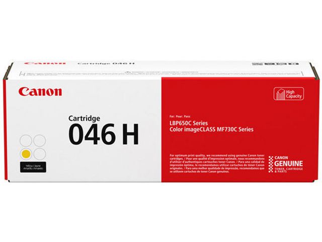 Canon Toner, 046H, Gul, 9004078, st