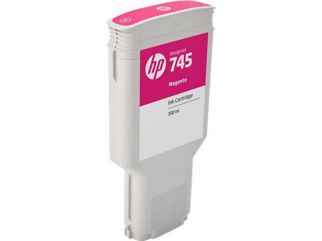 HP Bläckpatron F9K01A 745 Magenta, st