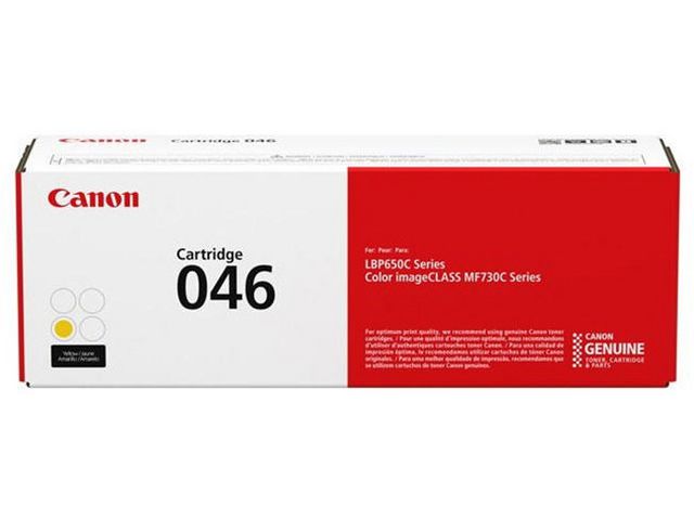 Canon Toner, CRG 046, hög kapacitet, gul, 44992402, st